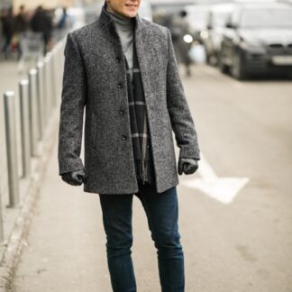Men's wool coat